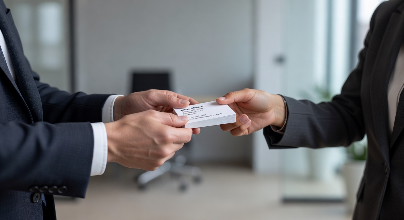 Professional handshake between consultant and client