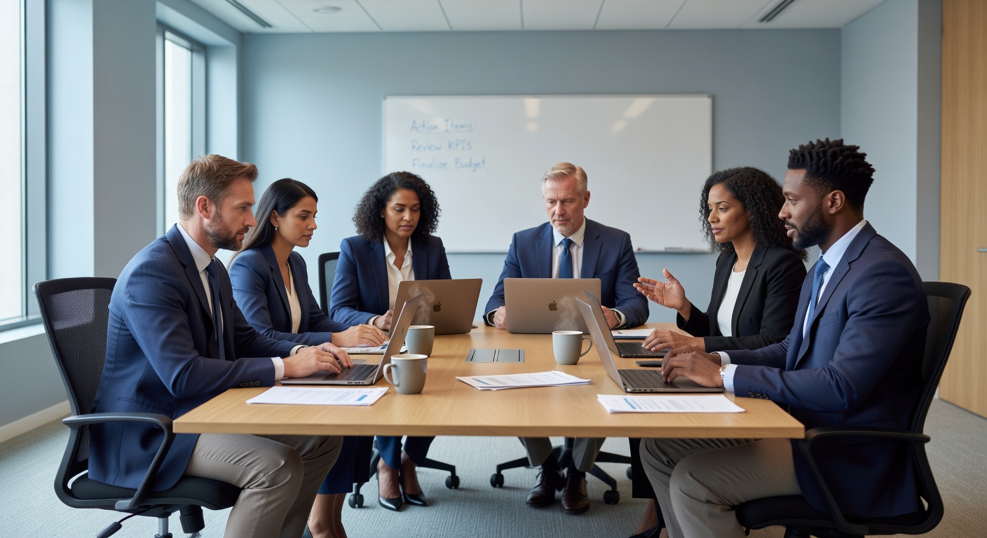Clarendon Advisory team collaborating in a modern office